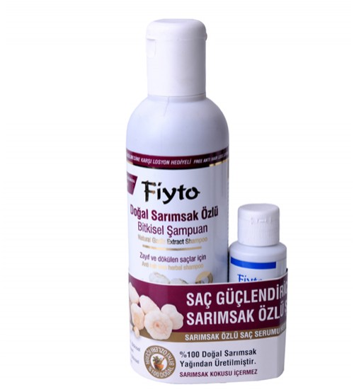 Fiyto Doğal Sarımsak Özlü Bitkisel Şampuan 500 ml